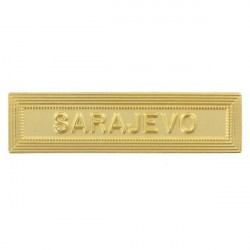 AGRAFE ORDONNANCE SARAJEVO...