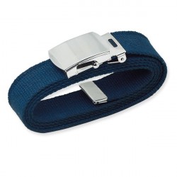 CEINTURE TRESSE MARINE...