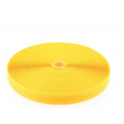 RUBAN 25 JAUNE CROCHET