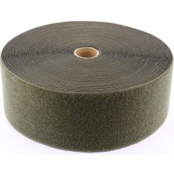 RUBAN 10CM VERT ARMEE CROCHET