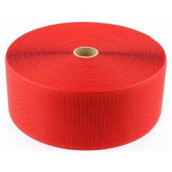 RUBAN 10CM ROUGE CROCHET